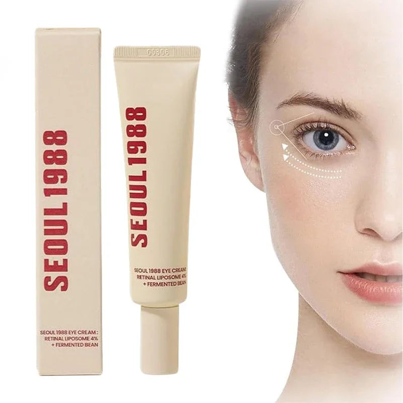 Crème Contour des Yeux Rétinol 4% Séoul 1988 – Anti-Cernes, Anti-Rides & Raffermissante