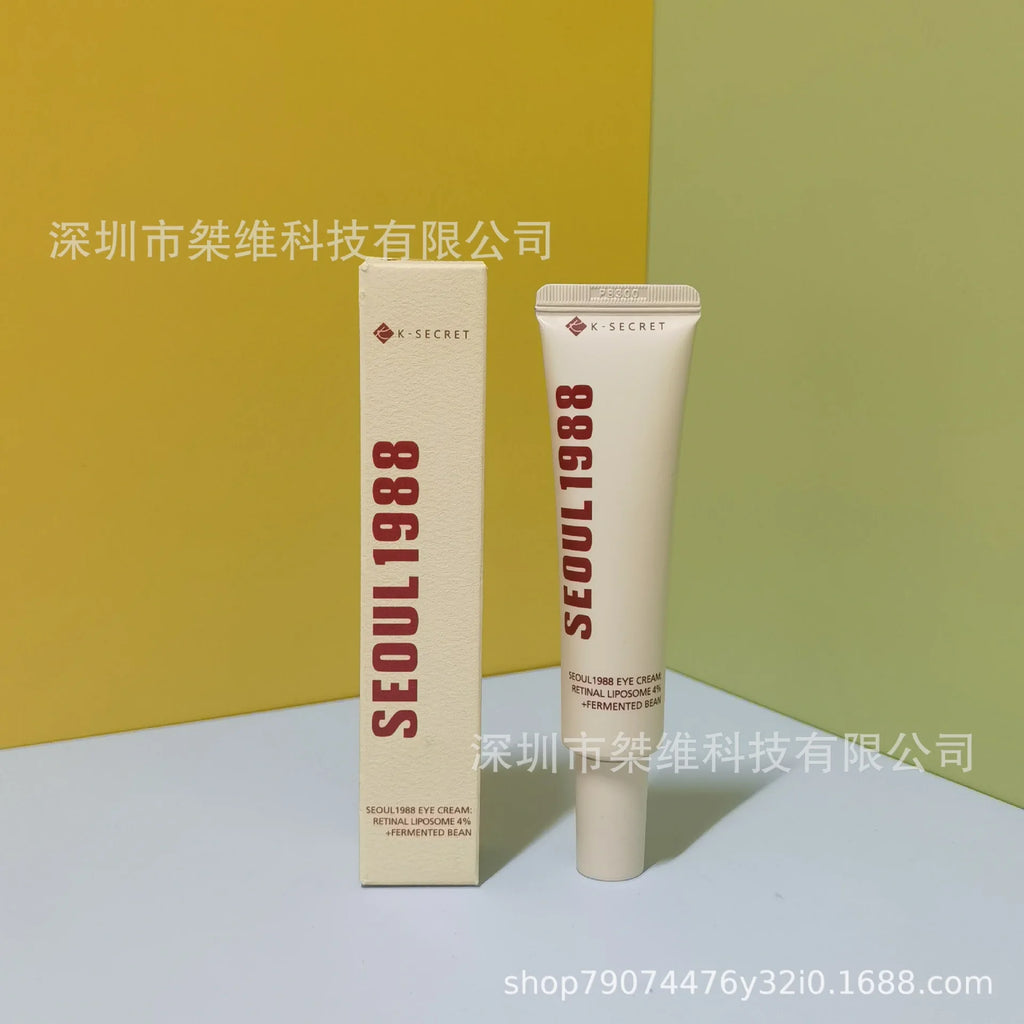 Coffret Skincare Coréen Séoul 1988 – Essence, Crème Yeux Rétinol, Solaire & Nettoyant